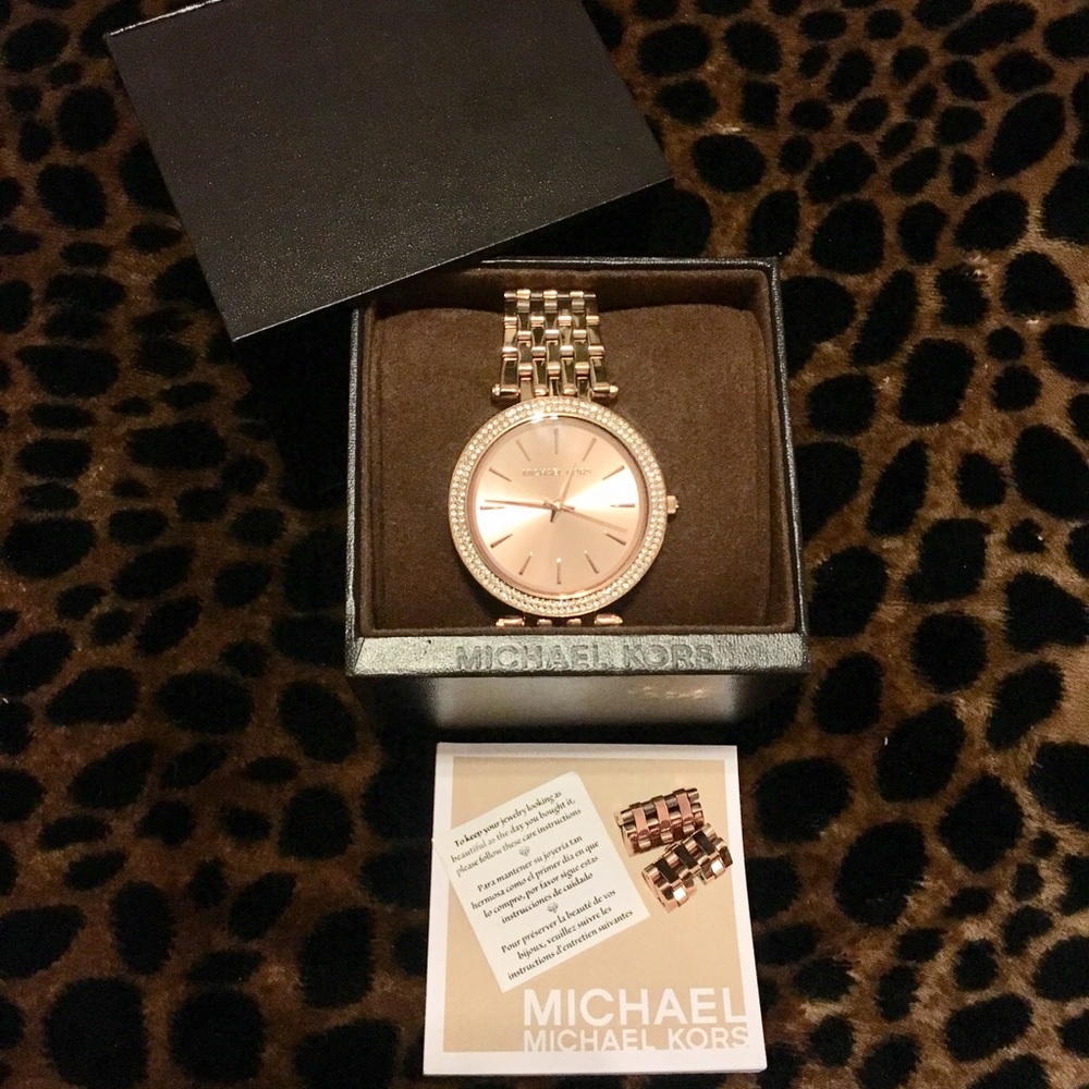 Michael Kors Rose Gold Watch